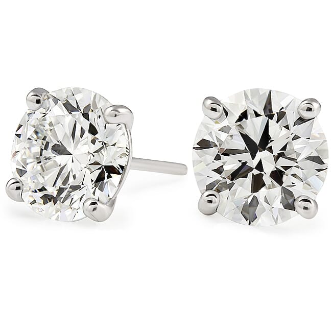 3.00 ct tw lab grown diamond studs