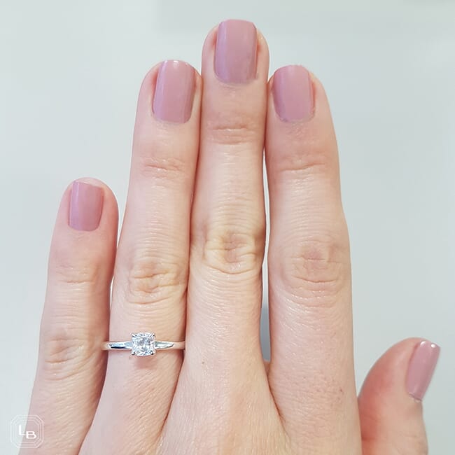 Wedding Diamond Ring 18K Rose Gold L 0.5 Carat Gift for Boyfriend Brother  Grandpa | Seidayee Jewelry